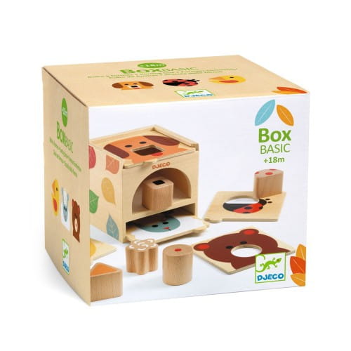 Djeco     -   Drewniany Sorter Box Basic Dj06219