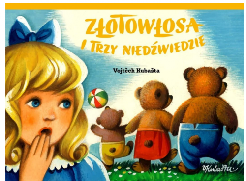Wydawnictwo Entliczek      -    Złotowłosa i Trzy Niedźwiedzie. Rozkładanka 3d Pop    -    up