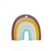 Loulou Lollipop  -  Gryzak Silikonowy Neutral Rainbow