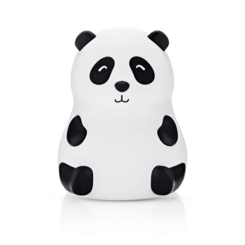 Rabbit &amp; Friends - Panda Lampka Silikonowa Biała