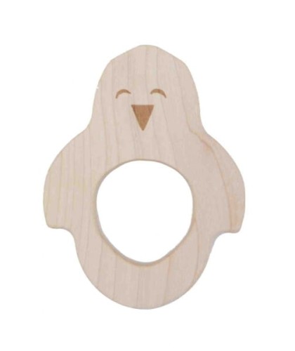 Wooden Story - Drewniany Gryzak  -  Pingwin