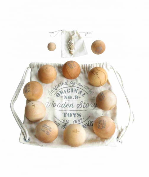 Wooden Story - Drewniana Gra Boule
