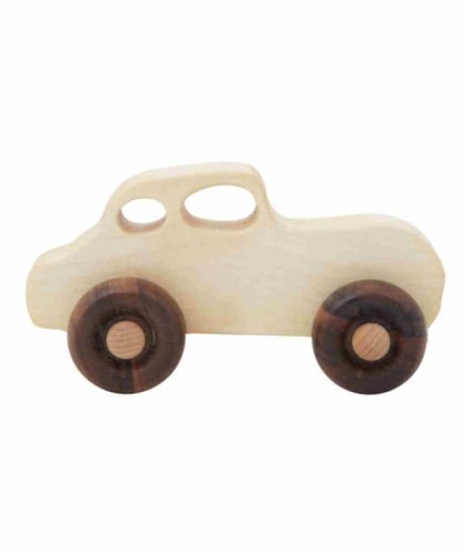 Wooden Story - Drewniana Zabawka na Kółkach Auto Retro