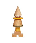 Wooden Story - Układanka Lala Stick Fig No.01 – Kolorowa