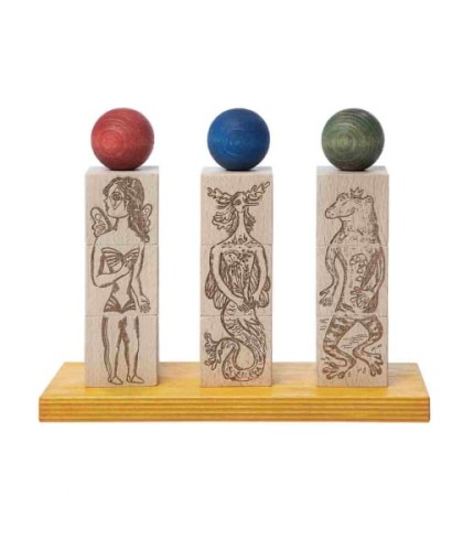 Wooden Story - Układanka Obracanka Dreamland – Kolorowa