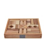 Wooden Story - Drewniane Klocki w Skrzynce – Naturalne, 30 Elementów