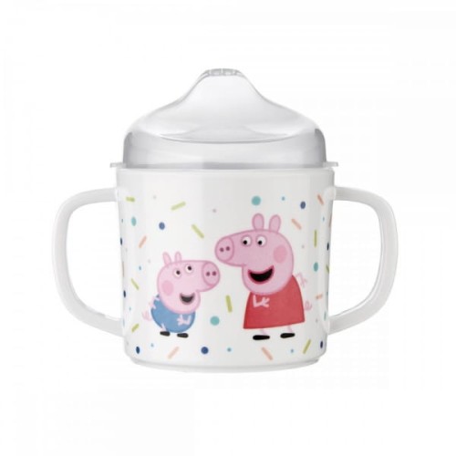Petit Jour Paris® - Świnka Peppa Kubek Niekapek z 2 Uszami | Petit Jour Paris®