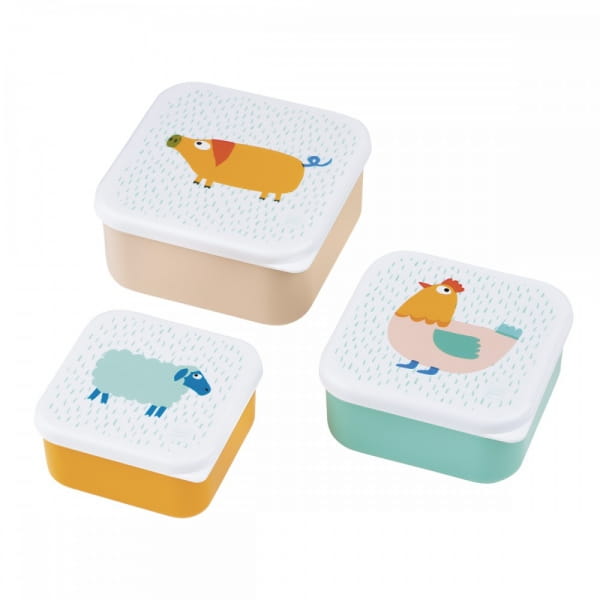 Maison Petit Jour® - Lunch Box 3 Szt/kpl, Farma | Maison Petit Jour®