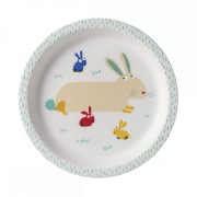 Maison Petit Jour® - Talerz fi 18 cm Dla Małych Dzieci, Farma | Maison Petit Jour®