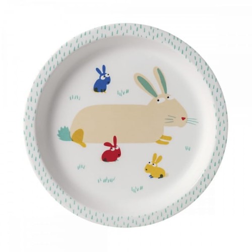 Maison Petit Jour® - Talerz fi 18 cm Dla Małych Dzieci, Farma | Maison Petit Jour®