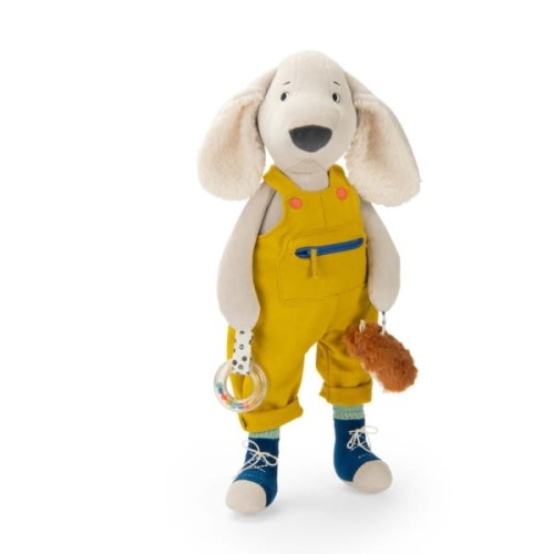 Moulin Roty             -     Zawieszka Interaktywna Pies Pilou 56 cm 684023