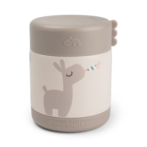 Done by Deer - Done by Deer Termos Obiadowy Dla Dziecka 300ml Celebration Sand