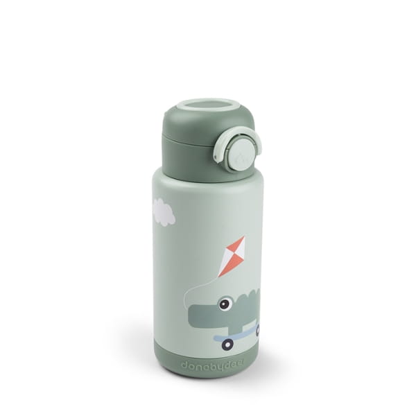 Done by Deer - Done by Deer Butelka Termiczna 340ml Playground Green