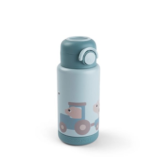 Done by Deer - Done by Deer Butelka Termiczna 340ml Tiny Farm Blue