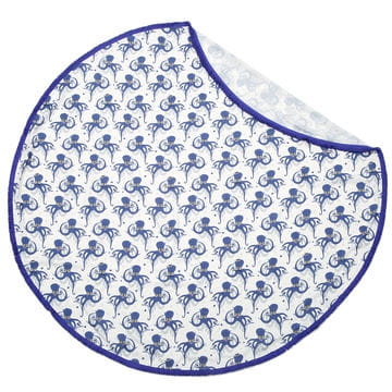 La Millou  -  otulacz Bamboo Round Swaddle  -  King Size  -  sea Beauties ink
