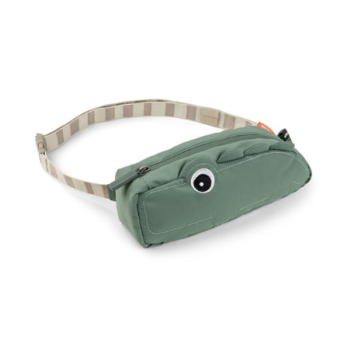Done by Deer - Done by Deer Saszetka Nerka Dla Dziecka Krokodyl Croco Green