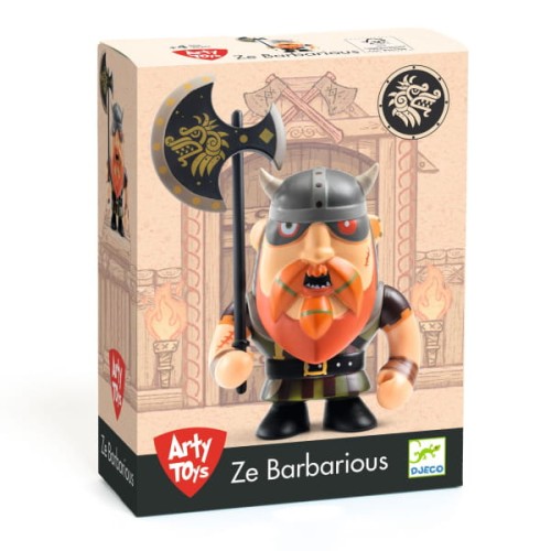 Djeco                               -    Figurka Wojownika  Arty Toys  -  ze Barbarious