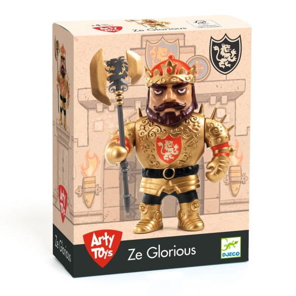 Djeco                                  -       Figurka Wojownika  Arty Toys     -     ze Glorious