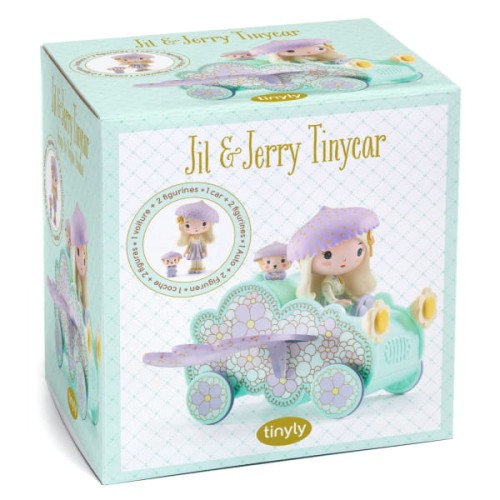 Djeco                              -                        Figurki Jil&amp;jerry w Samochodzie Tinycar
