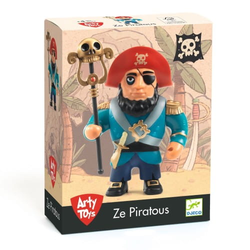 Djeco                                -     Figurka Wojownika  Arty Toys   -   ze Piratous