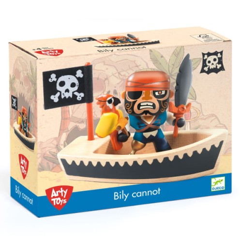 Djeco                                 -     Figurka Arty Toys  -  Billy Cannot z Łódką