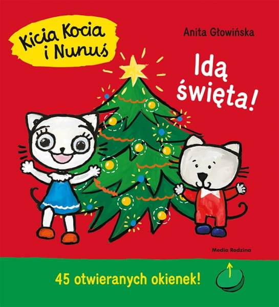 Wydawnictwo Media Rodzina         -        Kicia Kocia i Nunuś. Idą Święta