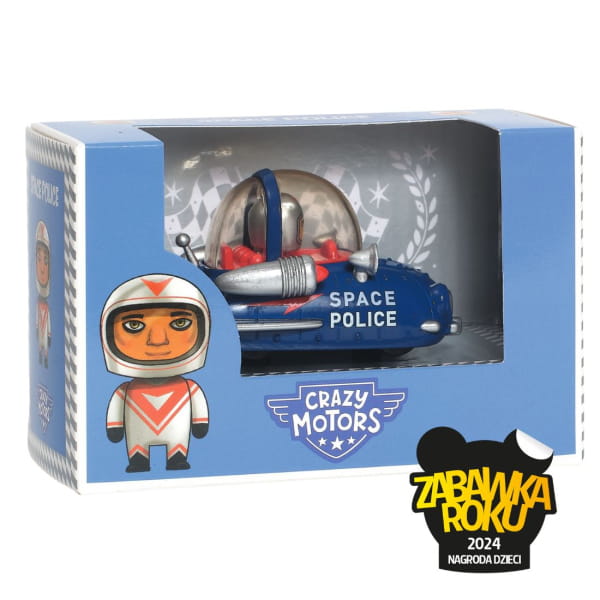 Djeco                                 -      Autko Crazy Motors  -  Space Police