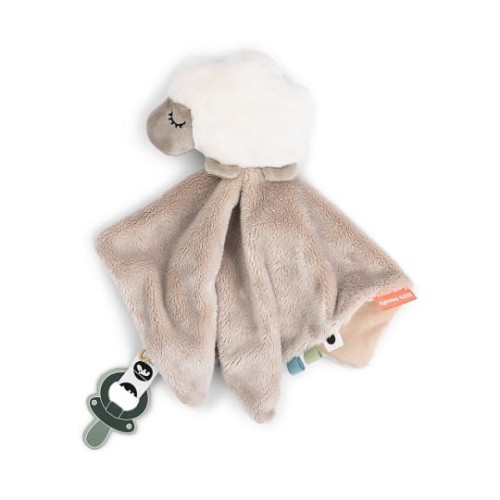 Done by Deer -  Kocyk Przytulanka Dla Niemowlaka Owieczka Sheepy San