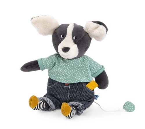 Moulin Roty                       -    Maskotka Interaktywna Piesek Puce &amp; Pilou