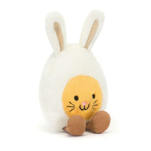 Jellycat  -  Przytulanka Maskotka Amuseables Bunny Egg  Wesołe jajko z uszami