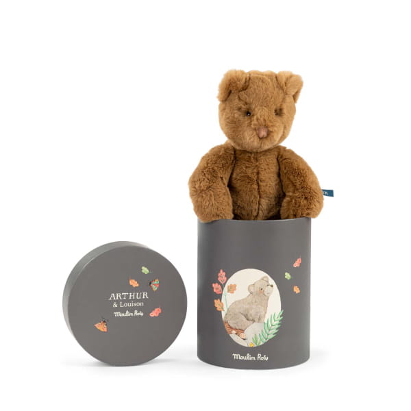Moulin Roty                      -                        Przytulanka Pluszowy Miś Arthur w Ozdobnym Pudełku