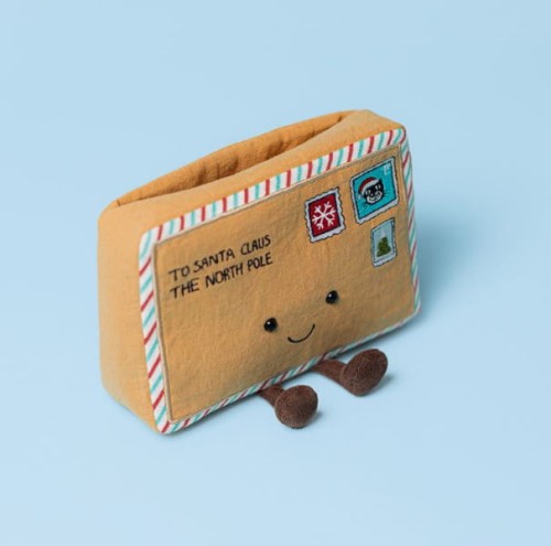 Jellycat   -   Przytulanka Amuseables List do Świętego Mikołaja