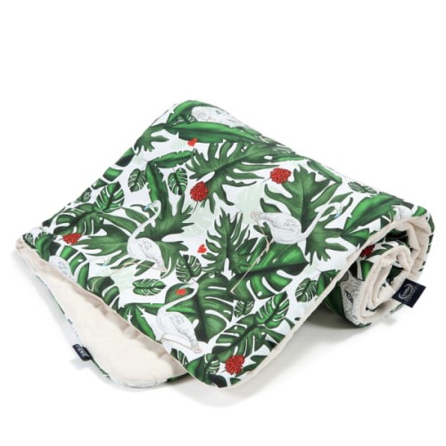La Millou  -  Velvet Collection  -  Kocyk Średniaka  -  Evergreen Tiger  -  Rafaello