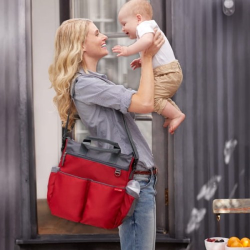 Skip hop   -  Torba duo Signature red