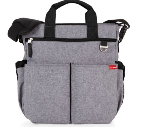 Skip hop  -  Torba duo  -  Signature Hearther Grey