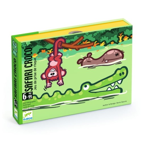 Gra Karciana Djeco -  Safari Croco, dla dzieci 6+