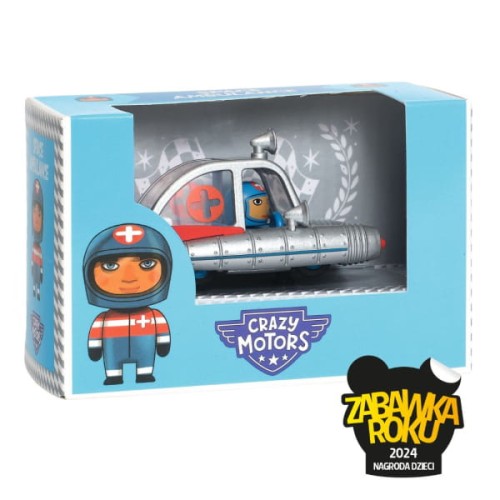 Autko Djeco - Crazy Motors  -  Space Ambulance, dla dzieci 3+