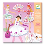 Djeco       -      Zestaw Ruchome Postacie Baletnice