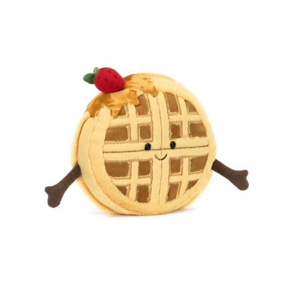 Jellycat   -   Przytulanka Maskotka Amuseables Wesoły Gofr Rene 15 cm