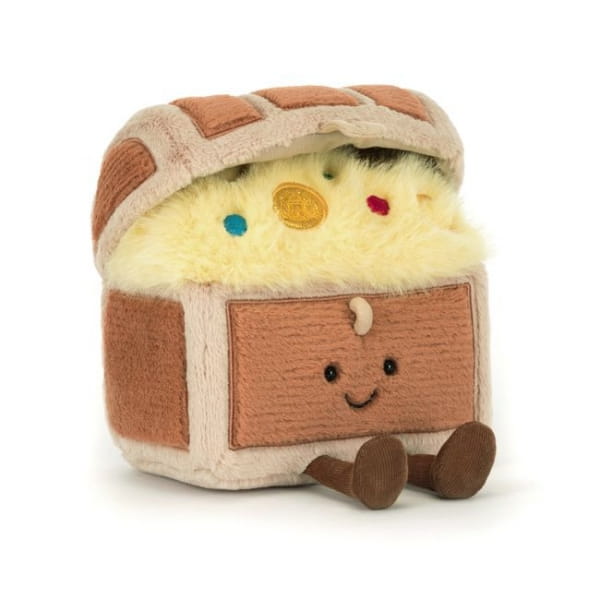 Jellycat - Zabawna Skrzynia Skarbów 19 cm
