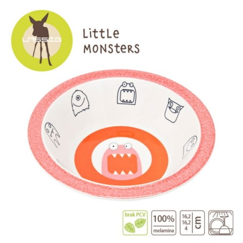Lassig  -  Miseczka Little Monster Koral