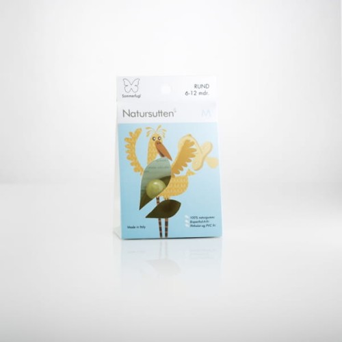 Natursutten  -  Smoczek Klasyczny Motylek m 6 - 12 Miesięcy