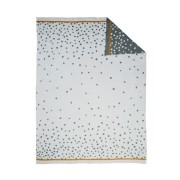 Done by Deer  -  Dots Kocyk Dzianinowy Gray