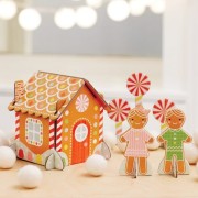 Petit Collage  -  Puzzle Przestrzenne Domek 3d