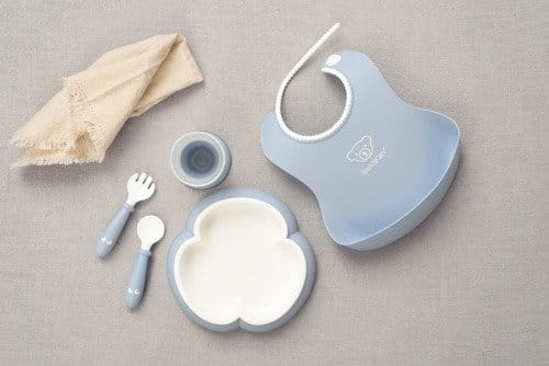 Babybjorn  -  Zestaw Obiadowy  -  Powder Blue