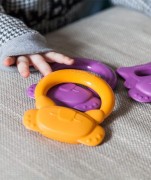 Ekoala  -  Gryzak Koala z Uchwytem  -  100% Bioplastik (pomarańczowy)