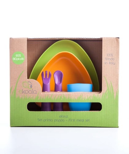 Ekoala  -  Zestaw Obiadowy dla Dzieci  -  100% Bioplastik