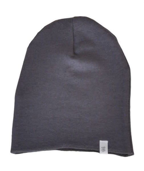 Bamboom  -  Czapeczka Bambusowa Beanie, Ciemnoszara, 0m+