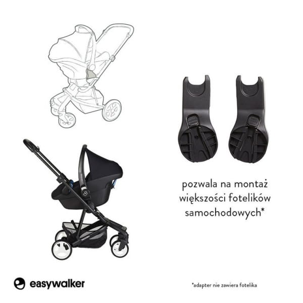 Easywalker Charley Adaptery do Fotelika Samochodowego