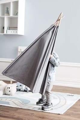 Kids Concept  -  Edvin Namiot Tipi Mini Grey
